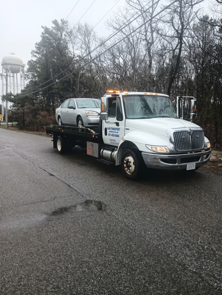 Bail Transport LLC towing service in Selden NY