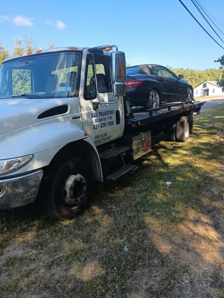 Medium duty towing service
